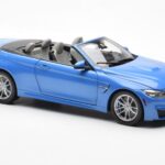 BMW M4 F83 Kabrioletas Yas Marina Mėlynas Paragon 1:18 - image 6 of 8