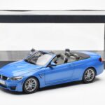 BMW M4 F83 Kabrioletas Yas Marina Mėlynas Paragon 1:18 - image 8 of 8