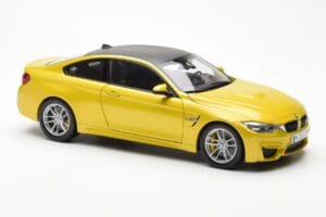 BMW M4 F82 Austin Geltonas Metallic Paragon 1:18 80432339606 Metalas - nuotrauka 6 iš 8