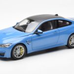 BMW M4 F82 Yas Marina Mėlynas Paragon 1:18