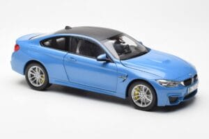 BMW M4 F82 Yas Marina Mėlynas Paragon 1:18 PA-97102 Metalas - nuotrauka 6 iš 8
