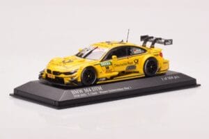 BMW M4 F82 DTM BMW Team RMG #16 T. Glock DTM 2016 Minichamps 1:43 410162416 Metalas - nuotrauka 2 iš 4