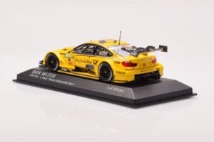 BMW M4 F82 DTM BMW Team RMG #16 T. Glock DTM 2016 Minichamps 1:43 410162416 Metalas - nuotrauka 3 iš 4