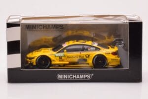 BMW M4 F82 DTM BMW Team RMG #16 T. Glock DTM 2016 Minichamps 1:43 410162416 Metalas - nuotrauka 4 iš 4