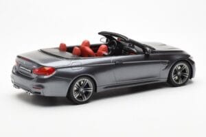 BMW M4 F83 Kabrioletas Pilkas GT Spirit 1:18 GT081 Derva - nuotrauka 2 iš 6