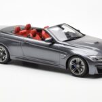 BMW M4 F83 Kabrioletas Pilkas GT Spirit 1:18 - image 4 of 6