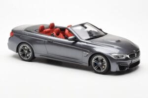 BMW M4 F83 Kabrioletas Pilkas GT Spirit 1:18 GT081 Derva - nuotrauka 4 iš 6