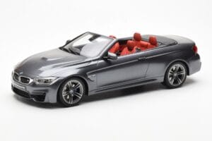 BMW M4 F83 Kabrioletas Pilkas GT Spirit 1:18