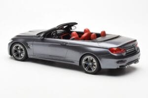 BMW M4 F83 Kabrioletas Pilkas GT Spirit 1:18 GT081 Derva - nuotrauka 5 iš 6