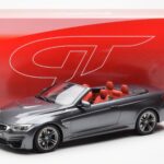 BMW M4 F83 Kabrioletas Pilkas GT Spirit 1:18 - image 6 of 6