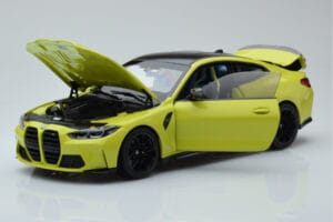 BMW M4 G82 Geltonas Pardavėjo Leidimas Minichamps 1:18 80435A51949 Metalas - nuotrauka 2 iš 8