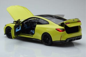 BMW M4 G82 Geltonas Pardavėjo Leidimas Minichamps 1:18 80435A51949 Metalas - nuotrauka 5 iš 8