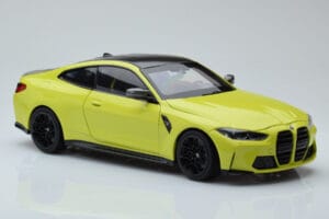 BMW M4 G82 Geltonas Pardavėjo Leidimas Minichamps 1:18 80435A51949 Metalas - nuotrauka 6 iš 8
