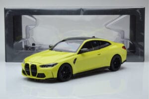 BMW M4 G82 Geltonas Pardavėjo Leidimas Minichamps 1:18 80435A51949 Metalas - nuotrauka 8 iš 8