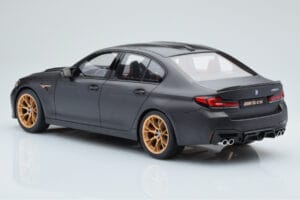 BMW M5 CS F90 Frozen Brands Hatch Pilkas GT Spirit 1:18 GT893 Derva - nuotrauka 4 iš 5