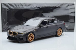BMW M5 CS F90 Frozen Brands Hatch Pilkas GT Spirit 1:18 GT893 Derva - nuotrauka 5 iš 5