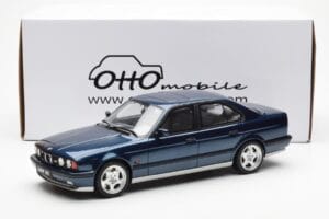 BMW M5 E34 Mėlynas Metallic Otto 1:18 OT576 Derva - nuotrauka 6 iš 6