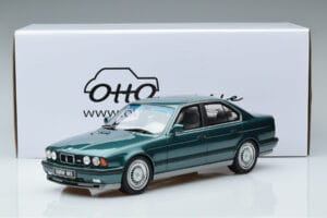 BMW M5 E34 Cecotto Edition Žalias Otto 1:18 OT968 Derva - nuotrauka 6 iš 6