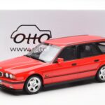 BMW M5 E34 Touring Raudonas Otto 1:18 - image 6 of 6