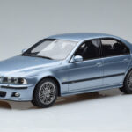 BMW M5 E39 Silverwater Mėlynas Otto 1:18