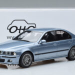 BMW M5 E39 Silverwater Mėlynas Otto 1:18 - image 6 of 6