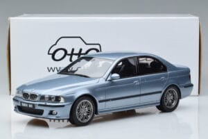 BMW M5 E39 Silverwater Mėlynas Otto 1:18 OT554 Derva - nuotrauka 6 iš 6