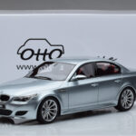 BMW M5 E60 Sidabrinis Otto 1:18 - image 6 of 6