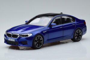 BMW M5 F90 Marina Bay Mėlynas Norev 1:18