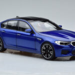 BMW M5 F90 Marina Bay Mėlynas Norev 1:18 - image 5 of 7