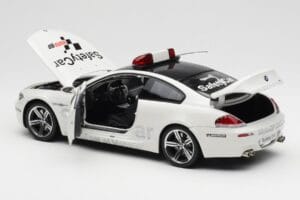 BMW M6 E63 MotoGP Safety Car 2006 Kyosho 1:18 08707GPB Metalas - nuotrauka 5 iš 8