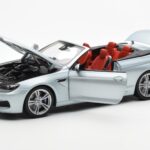 BMW M6 F12 Kabrioletas Silverstone Sidabrinis II Paragon 1:18 - image 2 of 8