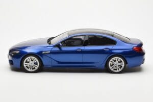 BMW M6 F06 Gran Coupe Mėlynas GT Spirit 1:18 GT184 Derva - nuotrauka 3 iš 6