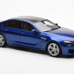 BMW M6 F06 Gran Coupe Mėlynas GT Spirit 1:18 - image 4 of 6