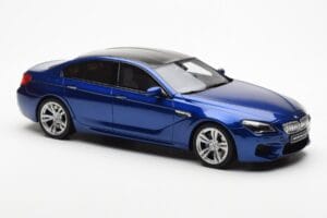 BMW M6 F06 Gran Coupe Mėlynas GT Spirit 1:18 GT184 Derva - nuotrauka 4 iš 6