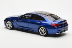 BMW M6 F06 Gran Coupe Mėlynas GT Spirit 1:18 GT184 Derva - nuotrauka 5 iš 6