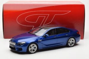 BMW M6 F06 Gran Coupe Mėlynas GT Spirit 1:18 GT184 Derva - nuotrauka 6 iš 6
