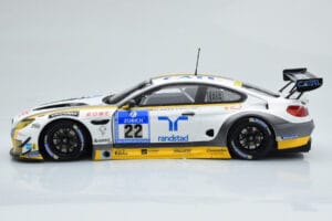 BMW M6 GT3 Rowe Racing #98 A. Graf / R. Westbrook / N. Catsburg / N. Paltalla 24 Hours of Nurburgring 2016 Minichamps 1:18 15 - nuotrauka 3 iš 6