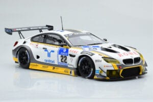 BMW M6 GT3 Rowe Racing #98 A. Graf / R. Westbrook / N. Catsburg / N. Paltalla 24 Hours of Nurburgring 2016 Minichamps 1:18 15 - nuotrauka 4 iš 6