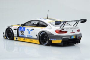 BMW M6 GT3 Rowe Racing #98 A. Graf / R. Westbrook / N. Catsburg / N. Paltalla 24 Hours of Nurburgring 2016 Minichamps 1:18 15 - nuotrauka 5 iš 6