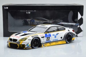 BMW M6 GT3 Rowe Racing #98 A. Graf / R. Westbrook / N. Catsburg / N. Paltalla 24 Hours of Nurburgring 2016 Minichamps 1:18 15 - nuotrauka 6 iš 6