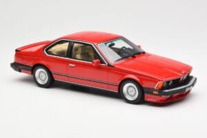 BMW M635 CSi E24 Henna Raudonas Otto 1:18 OT1018 Derva - nuotrauka 4 iš 6