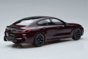BMW M8 F93 Competition Gran Coupe Ametrinas Metalinis GT Spirit 1:18 GT285 Derva - nuotrauka 2 iš 6