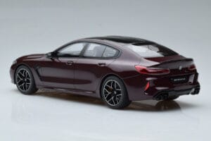 BMW M8 F93 Competition Gran Coupe Ametrinas Metalinis GT Spirit 1:18 GT285 Derva - nuotrauka 4 iš 6