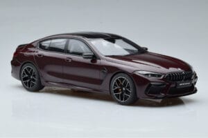 BMW M8 F93 Competition Gran Coupe Ametrinas Metalinis GT Spirit 1:18 GT285 Derva - nuotrauka 5 iš 6