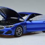 BMW M850i G15 Mėlynas Metalinis Norev 1:18 183286 Metalas - image 2 of 7