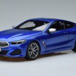 BMW M850i G15 Mėlynas Metalinis Norev 1:18 183286 Metalas