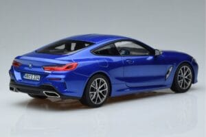 BMW M850i G15 Mėlynas Metalinis Norev 1:18 183286 Metalas - nuotrauka 3 iš 7