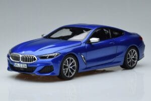 BMW M850i G15 Mėlynas Metalinis Norev 1:18 183286 Metalas