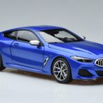 BMW M850i G15 Mėlynas Metalinis Norev 1:18 183286 Metalas - image 5 of 7