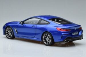 BMW M850i G15 Mėlynas Metalinis Norev 1:18 183286 Metalas - nuotrauka 6 iš 7